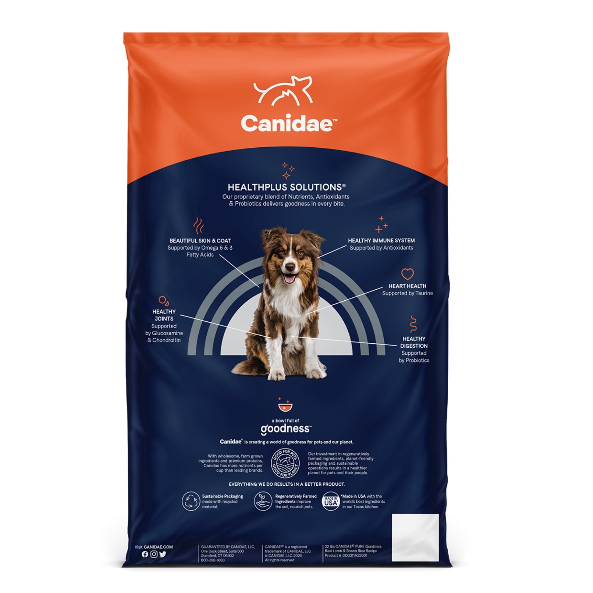 CANIDAE PURE Wholesome Grains Dry Dog Food, Lamb & Brown Rice - Image 4