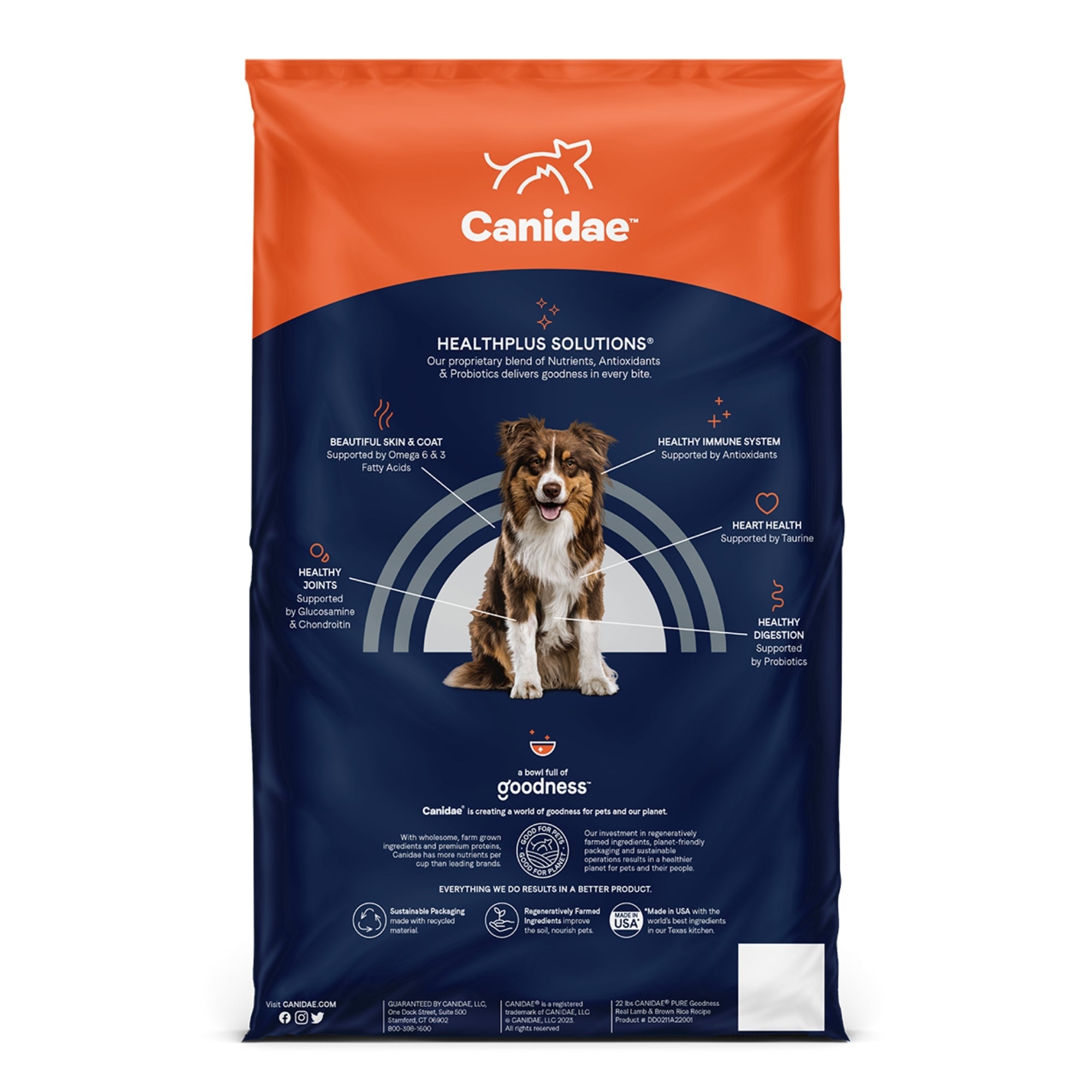 CANIDAE PURE Wholesome Grains Dry Dog Food, Lamb & Brown Rice - Image 8