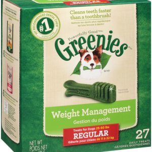 GREENIES Weight Management Dental Treats, Regular , 27 oz
