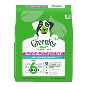 Greenies Smart Essentials Sensitive Digestion & Skin Dry Dog Food, Lamb, 30 lb