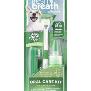 Fresh Breath by TropiClean Oral Care Kit for Pets