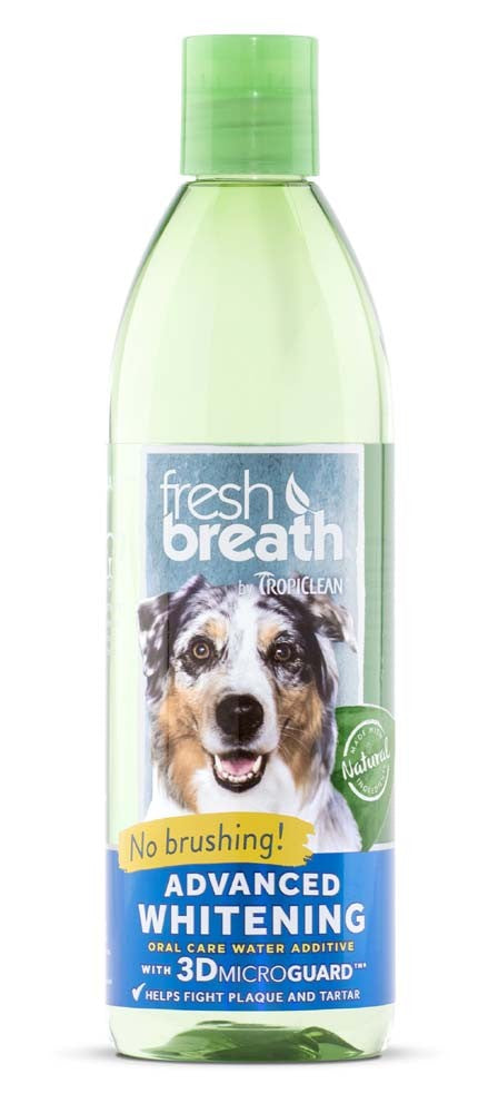Fresh Breath by TropiClean Advanced Whitening Oral Care Water Additive