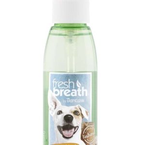 Fresh Breath by TropiClean Peanut Butter Oral Care Spray for Pets 4oz