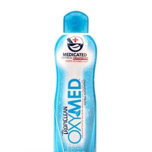 TropiClean OxyMed Medicated Anti Itch Treatment Rinse for Pets, 20oz