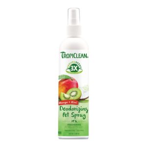 TropiClean EnduraScent Mango Kiwi Deodorizing Dog Spray 8oz
