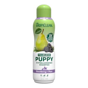 TropiClean Tearless Puppy Hypoallergenic Shampoo Blackberry & Pear 20oz