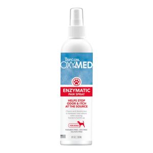 TropiClean OxyMed Enzymatic Paw Odor and Itch Spray 8oz
