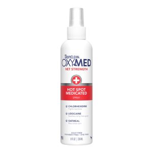 TropiClean OxyMed Hot Spot Spray 8oz