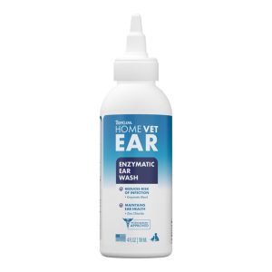 TropiClean HomeVet Enzymatic Ear Wash 4oz