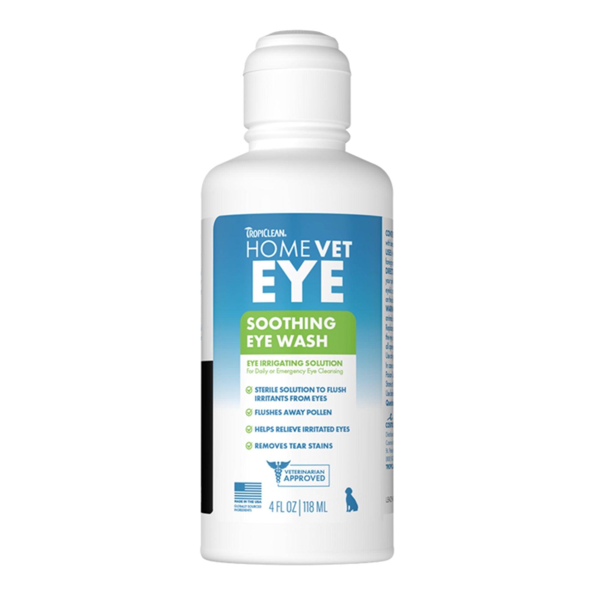 TropiClean HomeVet Eye Soothing Eye Wash 4oz