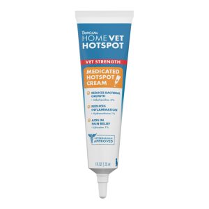 TropiClean HomeVet Medicated Hot Spot Cream, 1 oz