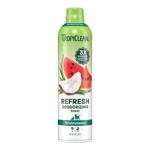 TropiClean Refresh Deodorizing Pet Spray Watermelon 10oz
