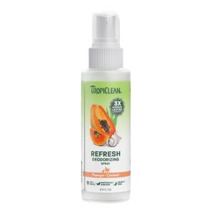 TropiClean Refresh Deodorizing Pet Spray Papaya & Coconut