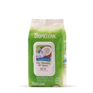TropiClean Ear Cleansing Pet Wipes 50ct