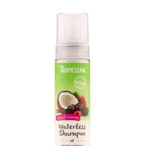 TropiClean Deep Cleaning Waterless Shampoo for Dogs, 7.4oz