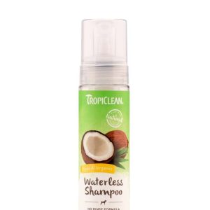 TropiClean No Rinse Hypoallergenic Dog Shampoo Coconut 7.4oz