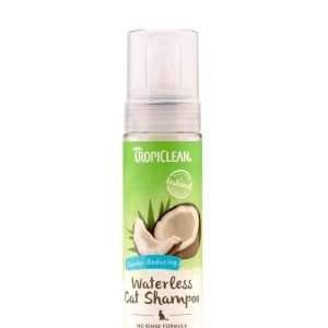TropiClean No Rinse Dander Reducing Cat Shampoo 7.4oz