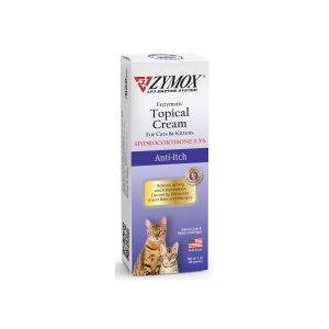 Zymox Enzymatic Topical Cream with 0.5% Hydrocortisone for Cats & Kittens, 1 oz