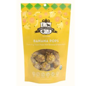 Lord Jameson Banana Pops Dog Treats, 6 oz