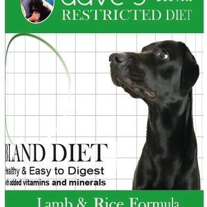 Dave's Restricted Diet Bland Lamb & Rice Wet Dog Food, 13 oz (Case of 12)
