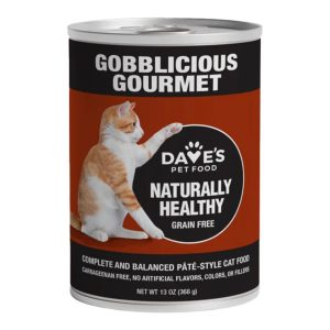 Dave's Naturally Healthy Grain-Free Gobblicious Turkey, 12 oz, 12 Pack