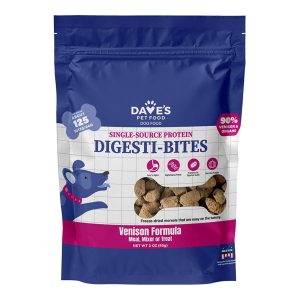 Dave's Digesti-Bites Freeze-Dried Venison Dog Treats