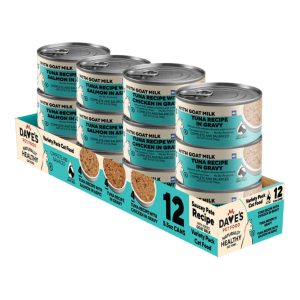 Dave's Naturally Healthy Tuna with Goat Milk Pâté Variety Pack, 9 oz, 12 Pack