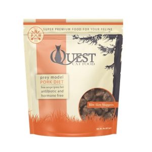 Steve's Real Food Quest Freeze-Dried Raw Cat Food Nuggets, Pork, 10 oz