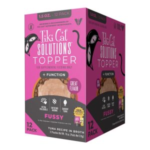 Tiki Cat Solutions Fussy Topper, 1.5 oz (Case of 12)