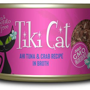 Tiki Cat Hana Grill Ahi Tuna & Crab, 6 oz (Case of 8)