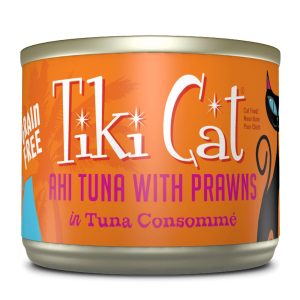Tiki Cat Manana Grill Ahi Tuna & Prawns, 6 oz (Case of 8)