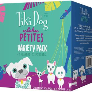 Tiki Dog Aloha Variety Pouch Pack, 3.5 oz (Case of 12)