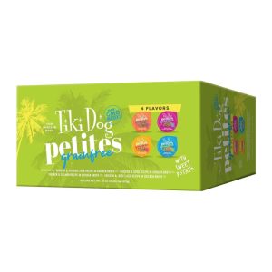 Tiki Dog Aloha Petites Variety Pack, 3 oz (Case of 10)