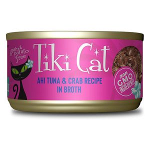 Tiki Cat Hana Grill Ahi Tuna & Crab, 2.8 oz (Case of 12)