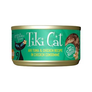 Tiki Cat Hookena Luau Tuna & Chicken, 2.8 oz (Case of 12)