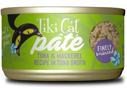 Tiki Cat Luau Ahi Tuna & Mackerel Pâté Wet Cat Food