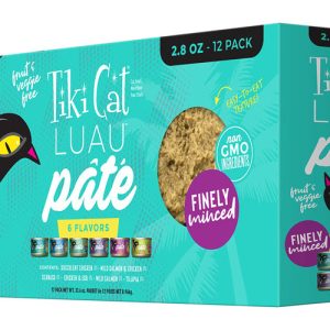 Tiki Cat Luau Pâté Variety Pack, 2.8 oz (Case of 12)