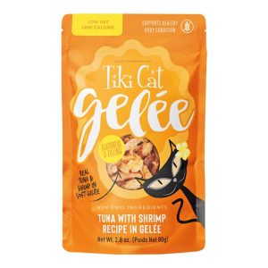 Tiki Cat Gelée Wet Cat Food, Tuna & Shrimp, 2.8 oz (Case of 12)