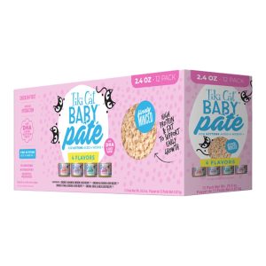 Tiki Cat Baby Kitten Pâté Variety Pack, 2.4 oz (Case of 12)
