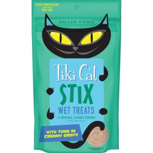 Tiki Cat Stix Mousse Treat, Tuna, 6 oz (Case of 12)