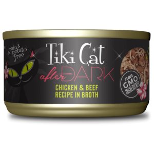 Tiki Cat After Dark Chicken & Beef in Broth Wet Cat Food
