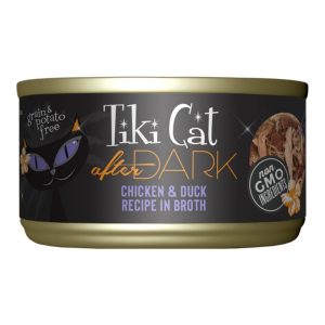 Tiki Cat After Dark Chicken & Duck in Broth Wet Cat Food
