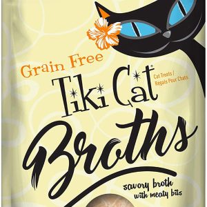 Tiki Cat Broths Chicken Topper Pouch, 1.3 oz (Case of 12)