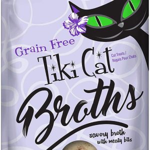 Tiki Cat Broths Duck & Chicken Topper Pouch, 1.3 oz (Case of 12)