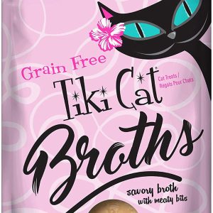 Tiki Cat Broths Salmon Topper Pouch, 1.3 oz (Case of 12)