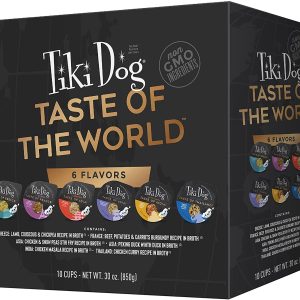 Tiki Dog Gourmet Variety Pack, 3 oz (Case of 10)