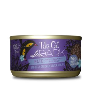Tiki Cat After Dark Rabbit & Chicken Liver Pâté, 3 oz (Case of 12)