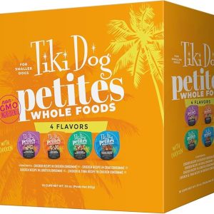 Tiki Dog Whole Foods Variety Pack, 3 oz (Case of 10)