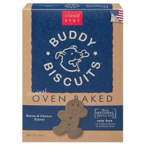 Cloud Star Buddy Biscuits Bacon & Cheese Dog Treats, 16 oz