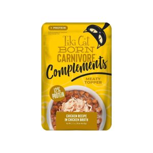 Tiki Cat Complements Protein Topper Pouch, Chicken, 2.1 oz (Case of 12)